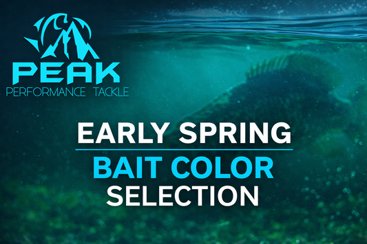 Lets talk about color choices for early spring bass fishing!